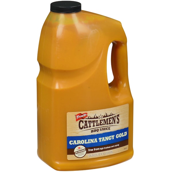 Cattleman's Select Carolina Tangy Gold BBQ Sauce 1 Gal. Jug, PK2